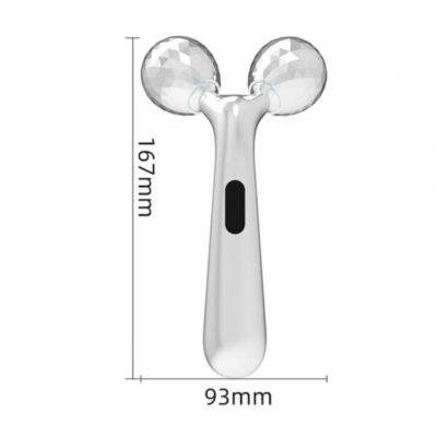 promotes face-lift skin tightening,perfect V-face,360 degrees rotate design,Face massage roller,Diamond Microcurrent V Facial Massager