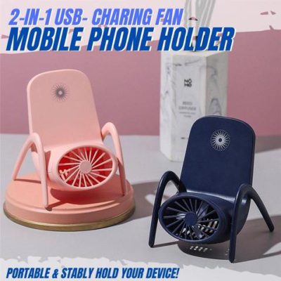 Fan Charging Phone Holder,Phone Holder,Fan Charging Holder,Fan Phone Holder,Charging Phone Holder