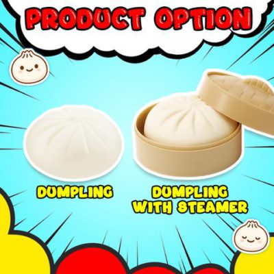 Fluffy Dumpling Squishy,Dumpling Squishy,Fluffiee Squishy Dumpling,Dumpling squishy toy,Jumbo dumpling squishy