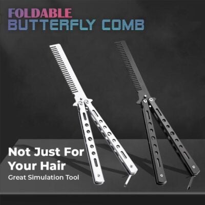 butterfly tool,Foldable Butterfly Comb