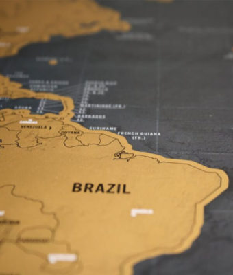 Scratch Map – Travel,Scratch Map,Copper Paper,Map,Travel