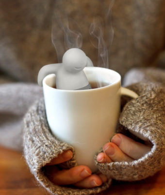 Mr. Tea’s,perfect cup of tea,mug of hot water,cup size,Mr. Tea Infuser