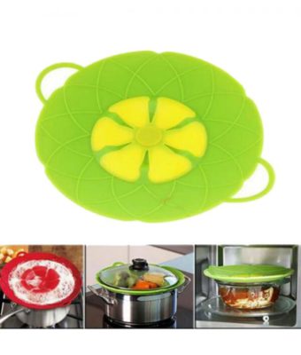 Multi-Purpose Spill Stopper,Spill Stopper,kitchen,Spill, Silicone lid for cookware