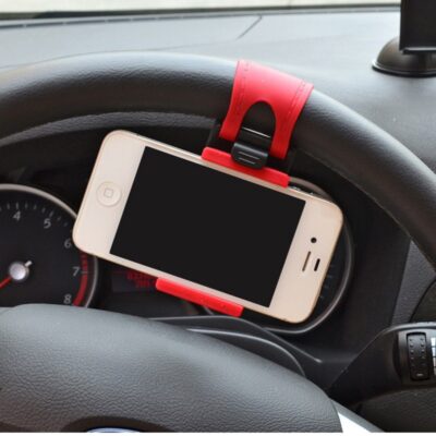 skid-proof phone mount,phone mount,ultra strong phone clasp,Car Steering Wheel Bike Clip Mount Holder