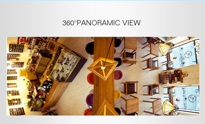 360° Smart Home Camera,smart home camera,360° fisheye lens,panoramic views,camera