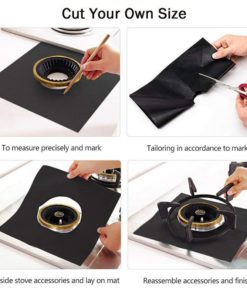 Stove Protector,Gas Range Protectors,Protector,Easy-Wipe,Range Protectors