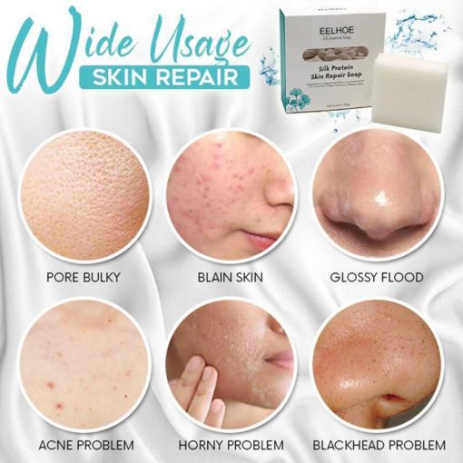 Сапун за възстановяване на кожата, възстановяване на кожата, възстановителен сапун, копринен протеин