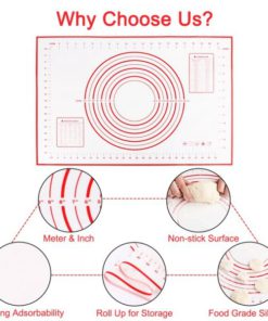 Instant-Measure Baking Mat