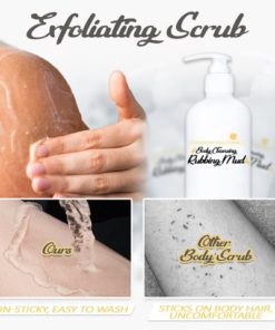 Exfoliating Brightening Body Cleansing Rubbing Mud,Brightening Body,Rubbing Mud,Body Cleansing