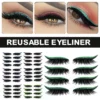 Reusable Stick On Eyeliner With Lashes