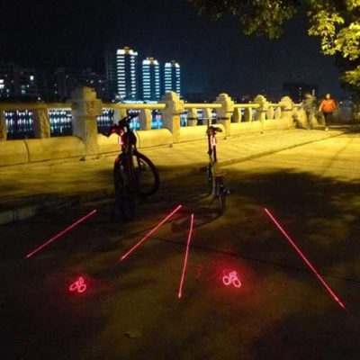 Bicycle Tail Light,Laser Beams,Bicycle Tail