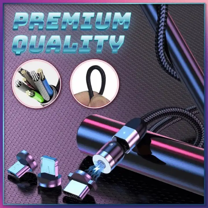 Magnetic Charger,Double Rotation,Magnetic phone charger,phone charger,magnetic charging cable