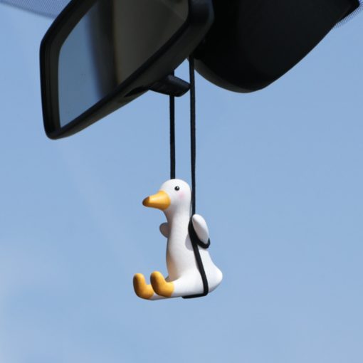 Duck Swinging, Car Charm, Cute Swinging
