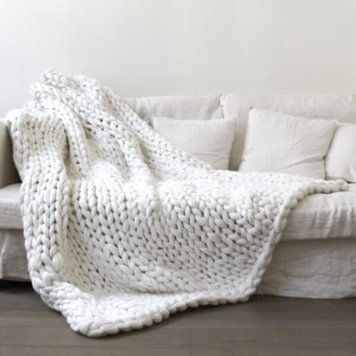 Super Chunky Knit Blanket,blanket,Knit Blanket,Super Chunky,Chunky Knit