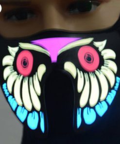 Led Halloween Mask,Halloween Mask,Cool Led Mask,Led Mask