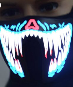 Led Halloween Mask,Halloween Mask,Cool Led Mask,Led Mask