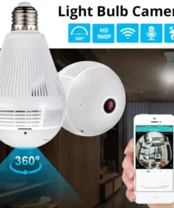 Bulb Camera,Wireless Bulb Camera,Camera,360-degree