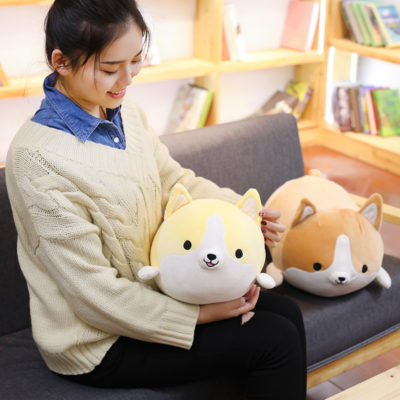 Plush Pillow,Cute Corgi Dog,Corgi Dog Plush Pillow,Dog Plush Pillow,Corgi Dog Plush