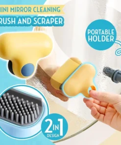Cleaning Brush,Mirror Cleaning Brush,Brush And Scraper,Mirror Cleaning,Scraper