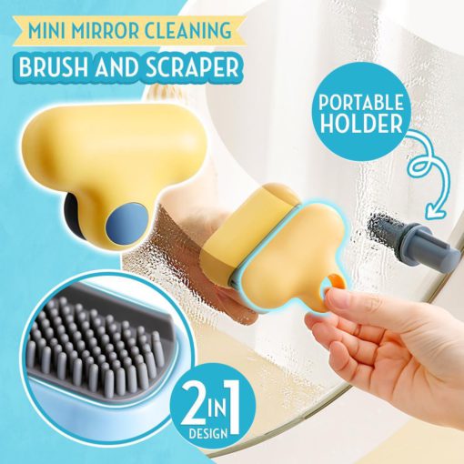 Cleaning Brush,Mirror Cleaning Brush,Brush And Scraper,Mirror Cleaning,Scraper
