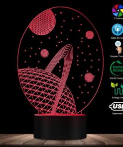 Galaxy 3D Lamp,3D Lamp,3D night light,Galaxy Lamp