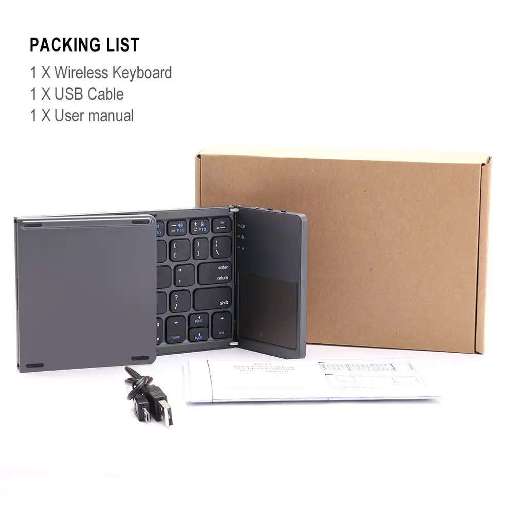 Keyboard with Touchpad,Portable Keyboard,Portable Keyboard with Touchpad,Foldable Portable Keyboard,Touchpad