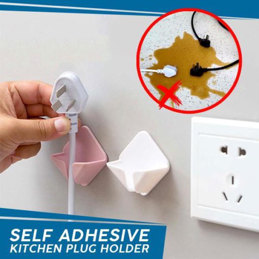 Kitchen Plug Holder, Plug Holder, Self Adhesive, Self Adhesive Kitchen, Holder