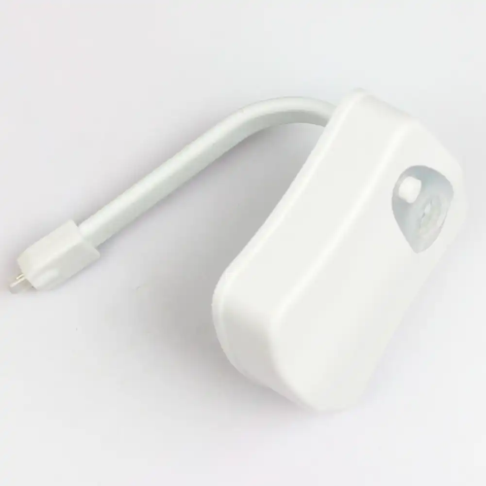 8-Colors Motion Sensor LED Toilet Night Light - Image 6