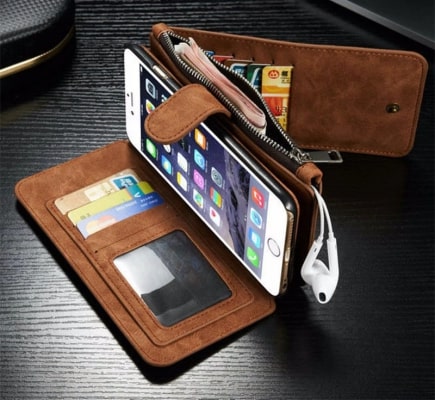 Leather Wallet Case,money and phone,wallets,pockets,Case