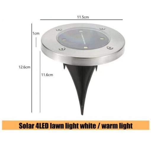 LED дискова светлина, LED дискова светлина със слънчева енергия, дискова светлина, водоустойчива слънчева светлина, LED диск