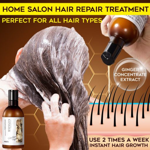 2x več volumnizirajočega ingverjevega šampona za lase, ingverjevega šampona za volumiziranje las, ingverja za volumen las, volumniranja las, volumskega ingverjevega šampona
