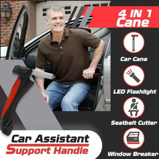 4 в 1 помощна дръжка за поддръжка на автомобил, дръжка за подпомагане на кола, дръжка за помощна поддръжка, дръжка за поддръжка, помощ за кола