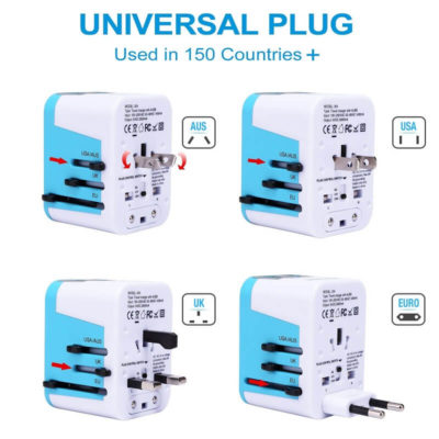 All in One Universal Adapter,Universal Adapter,Universal USB Travel Adapter,USB Travel Adapter,Travel Adapter