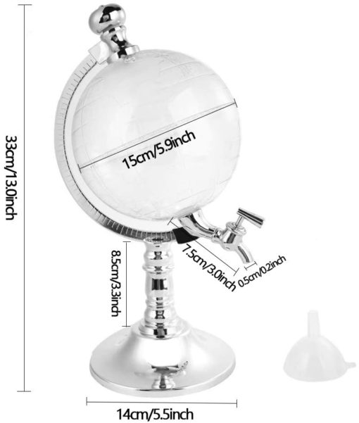 Globus Sin Dispensator, Crystal Globe, Globus Bibe Dispensator, Sin Dispensator, Bibe Dispensator