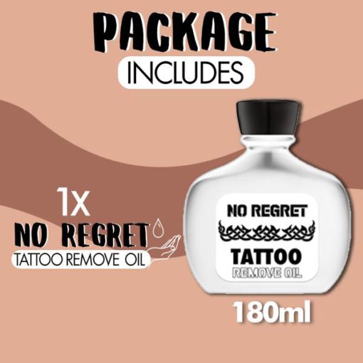 Žádné lítostné tetování odstranit olej, tetování odstranit olej, tetování odstranit, odstranit olej, žádné lítost