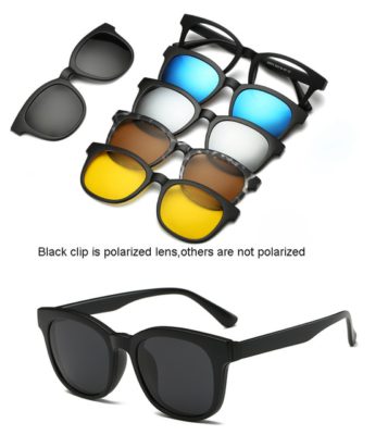 Magnetic Sunglasses,5 Lens,Lens Magnetic,Sunglasses