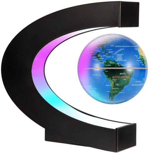 Magnetic Levitation Floating Globe,World Map Decor,World Map,Floating Globe,Magnetic Levitation