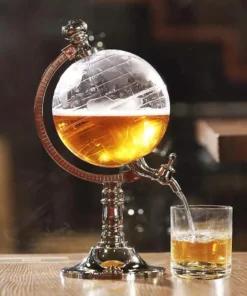 Globe Alcohol Dispenser,Crystal Globe,Globe Drink Dispenser,Alcohol Dispenser,Drink Dispenser