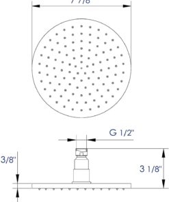 Multi-Color Shower Head,Shower Head,Color Shower Head,multi-color