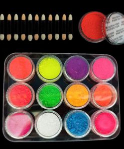 Nail Glitter Powder,Fluorescent Nail Polish,Nail Glitter,Glitter Powder,Nail Polish,Fluorescent Nail