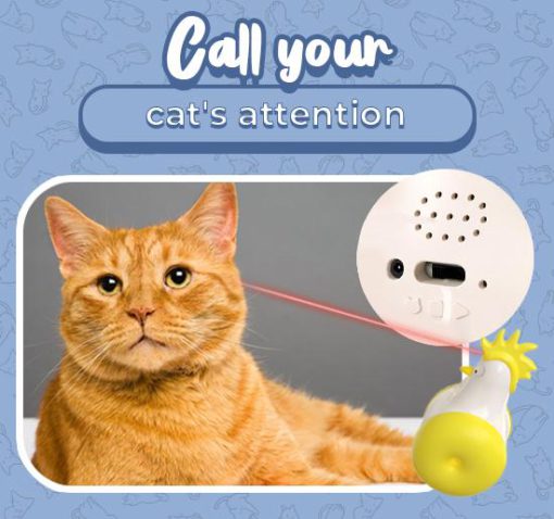 Лазерна играчка за котка тип петел, тип петел, играчка за котки лазер, играчка за котка