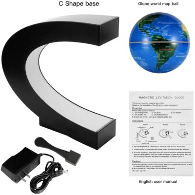 Magnetic Levitation Floating Globe,World Map Decor,World Map,Floating Globe,Magnetic Levitation