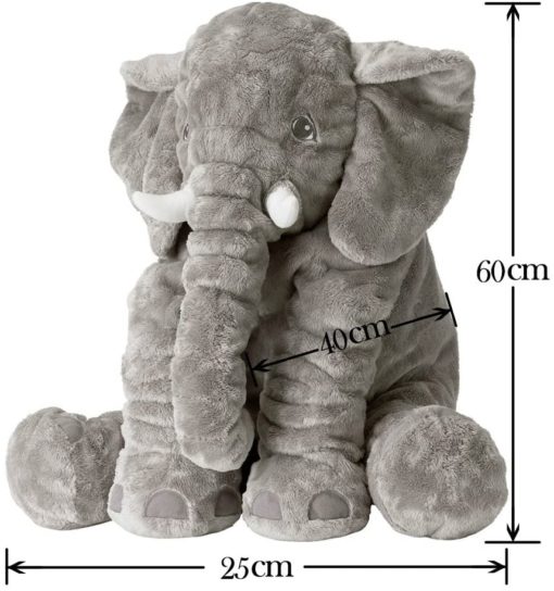 Baby Elephant Pillow, Elephant Pillow, Baby Elephant