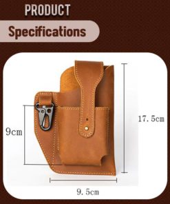 Retro Belt Waist Men Bag,Belt Waist Men Bag,Waist Men Bag,Men Bag