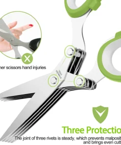 Blade Scissors,5 Blade Scissors