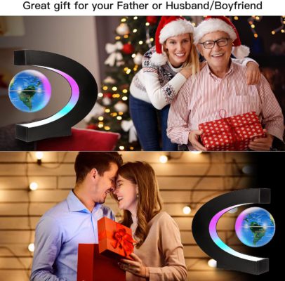 Magnetic Levitation Floating Globe,World Map Decor,World Map,Floating Globe,Magnetic Levitation