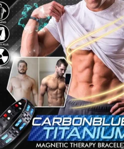 Futusly™ Blue Titanium Carbon Bracelet