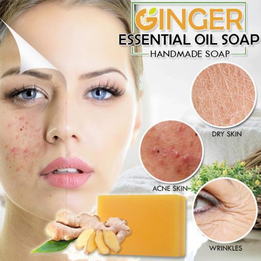 Ginger Essential Oil Soap Handmade Soap, Ginger Essential Oil Soap, Handmade Soap, Essential Oil Soap, Ginger Essential Oil