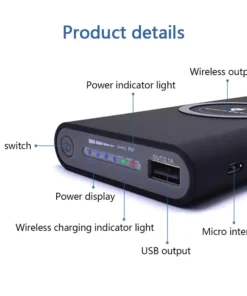 Wireless Power Bank,Power Bank,Wireless Power