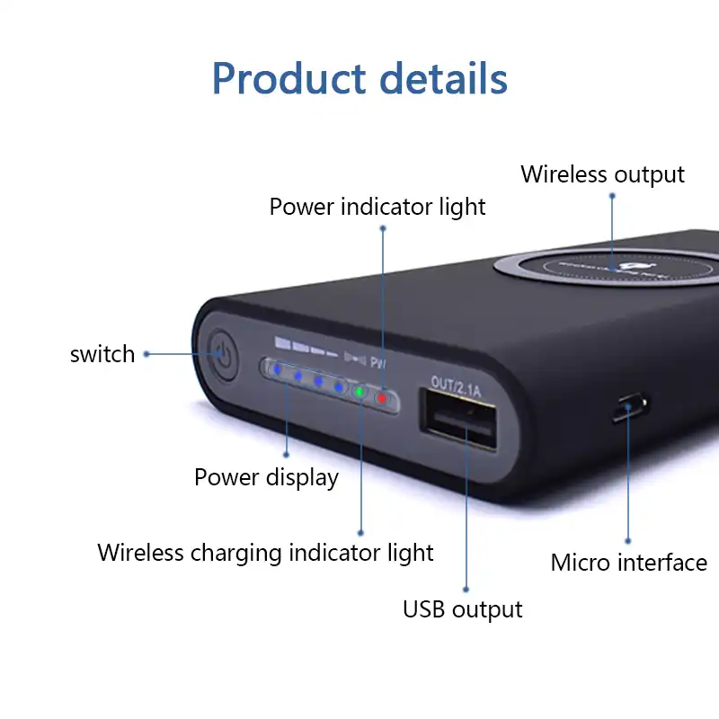 Wireless Power Bank,Power Bank,Wireless Power